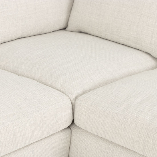 Stellar Right Hand Facing Chaise Sofa, Natural