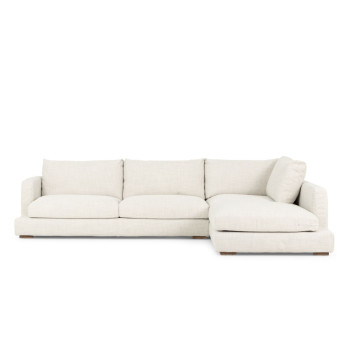 Stellar Right Hand Facing Chaise Sofa, Natural