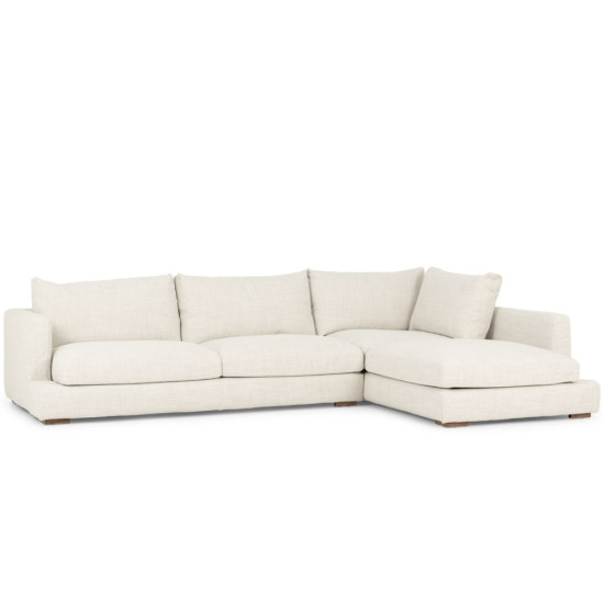 Stellar Right Hand Facing Chaise Sofa, Natural