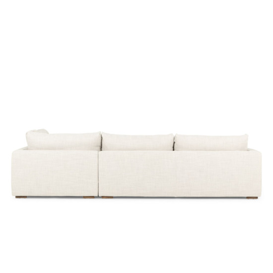 Stellar Right Hand Facing Chaise Sofa, Natural