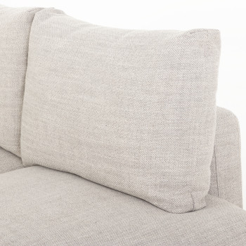 Stellar Back Cushion, Light Grey