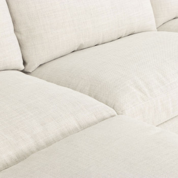 Stellar Left Hand Facing Chaise Sofa, Natural