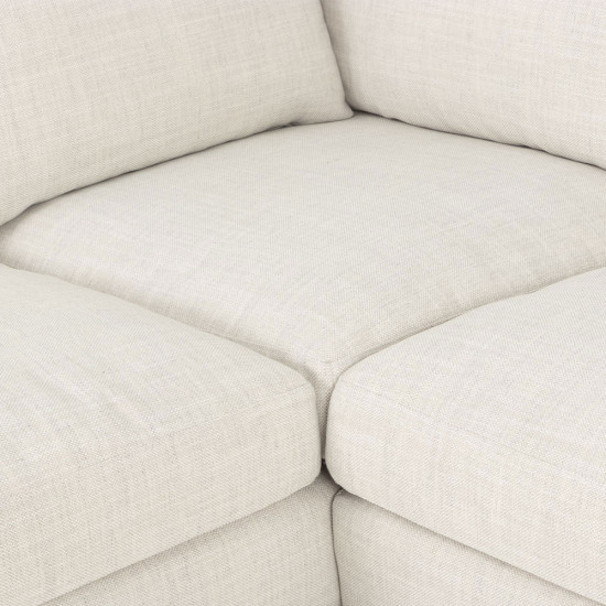 Stellar Left Hand Facing Chaise Sofa, Natural