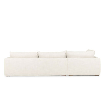 Stellar Left Hand Facing Chaise Sofa, Natural