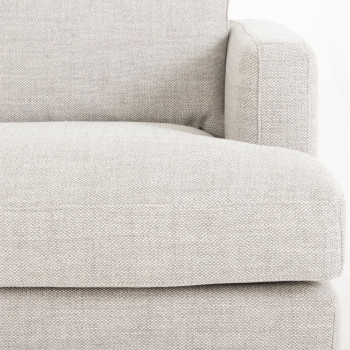 Verona Left Hand Facing Chaise Sofa, Grey
