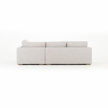 Verona Right Hand Facing Chaise Sofa, Grey