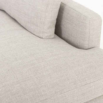 Verona Right Hand Facing Chaise Sofa, Grey