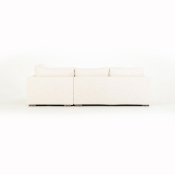 Verona Right Hand Facing Chaise Sofa, Ivory