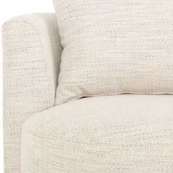 McKenna Swivel Chair, Ivory