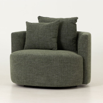 McKenna Swivel Chair, Green
