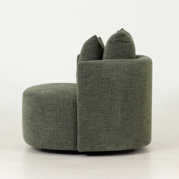 McKenna Swivel Chair, Green
