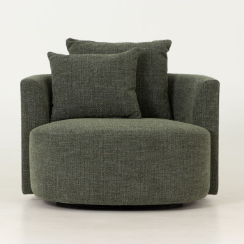McKenna Swivel Chair, Green