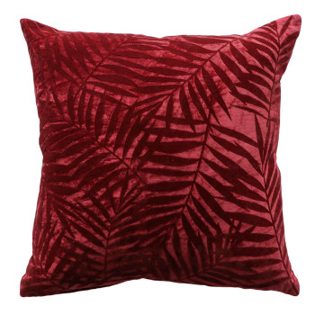 Limon Florence Cushion - Feather Inner, Ruby