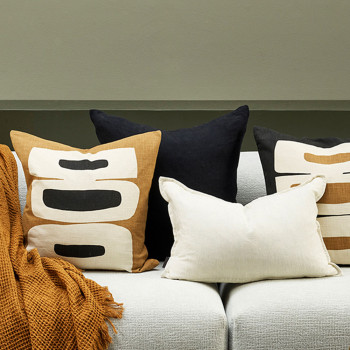 Ollo Dolce Cushion - Poly Inner, Ecru