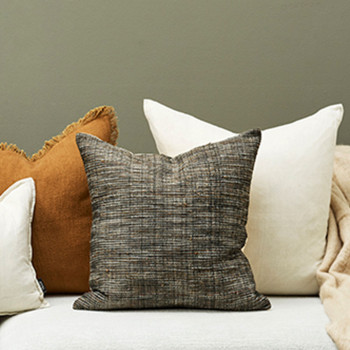 Ollo Milano Cushion - Feather Inner, Ecru