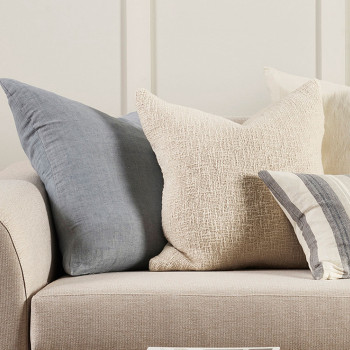 Ollo Milano Cushion - Poly Inner, Cloud Blue