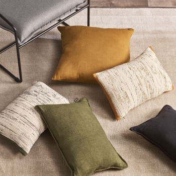 Ollo Odessa Cushion - Poly Inner, Toffee