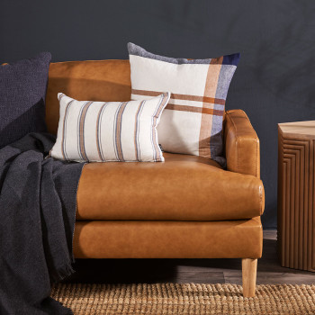 Ollo Isabelle Cushion - Feather Inner, Ivory