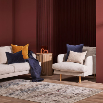 Ollo Alba Cushion - Poly Inner, Ecru