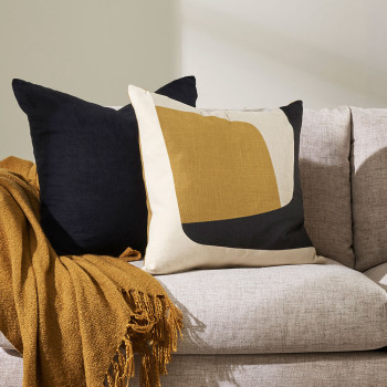 Ollo Maria Cushion - Poly Inner, Toffee