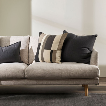 Ollo Miley Cushion - Poly Inner, Black