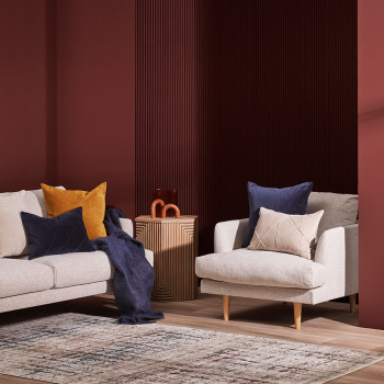 Ollo Alba Cushion - Poly Inner, Navy