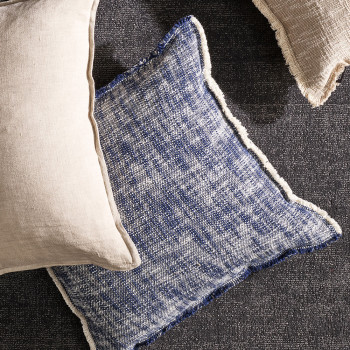 Ollo Arezzo Cushion - Feather Inner, Navy