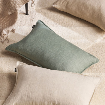 Ollo Dolce Cushion - Feather Inner, Sage