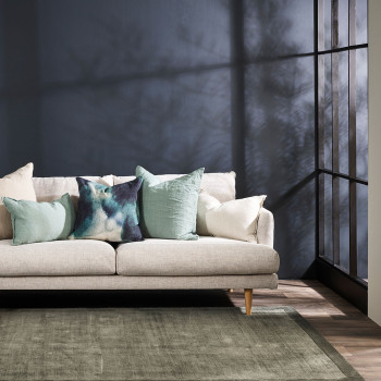 Ollo Dolce Cushion - Feather Inner, Sage