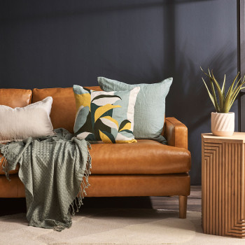 Ollo Milano Cushion - Poly Inner, Sage