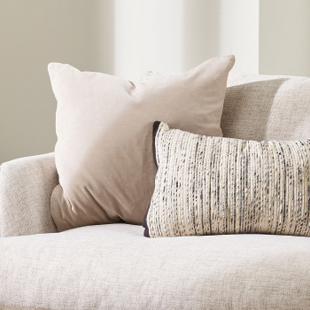 Ollo Oralie Cushion - Poly Inner, Ecru