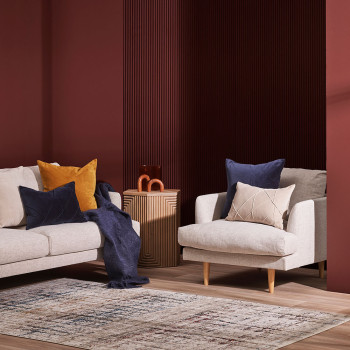 Ollo Oralie Cushion - Poly Inner, Navy