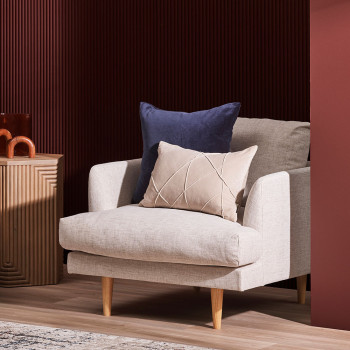 Ollo Oralie Cushion - Poly Inner, Navy