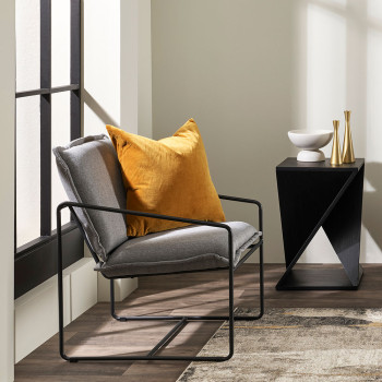 Ollo Oralie Cushion - Feather Inner, Toffee