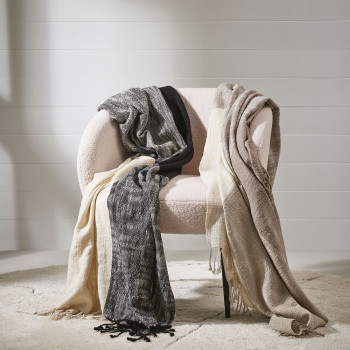 Ollo Varese Throw, Black