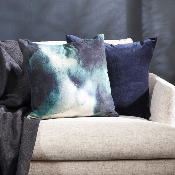 Ollo Amelia Cushion - Poly Inner, Navy