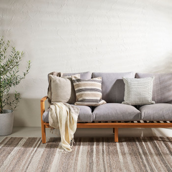 Ollo Lansdowne Outdoor Cushion - Poly Inner, Beige