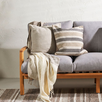 Ollo Lansdowne Outdoor Cushion - Poly Inner, Beige