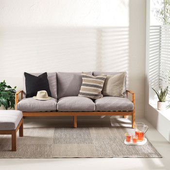 Ollo Lansdowne Outdoor Cushion - Poly Inner, Beige