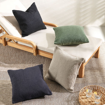 Ollo Southwold Outdoor Cushion - Poly Inner, Black