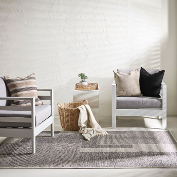 Ollo Southwold Outdoor Cushion - Poly Inner, Black