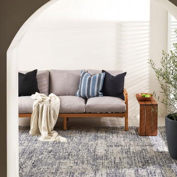 Ollo Lansdowne Outdoor Cushion - Poly Inner, Navy