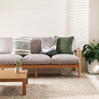 Ollo Cleo Outdoor Cushion - Poly Inner, Olive