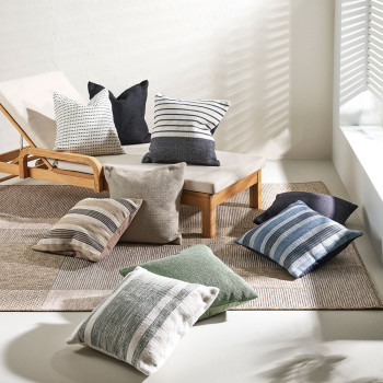 Ollo Southwold Outdoor Cushion - Poly Inner, Ecru