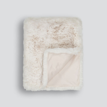 Ollo Pelage Throw, Ivory