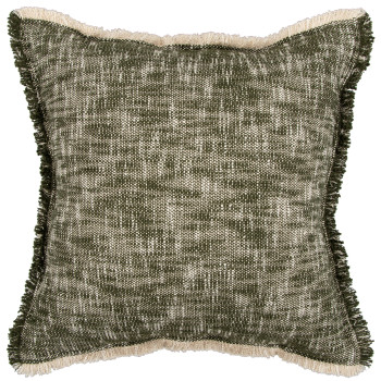 Ollo Arezzo Cushion - Feather Inner, Olive