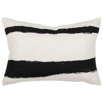 Ollo Brooks Cushion - Feather Inner, Black