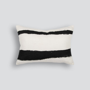 Ollo Brooks Cushion - Feather Inner, Black