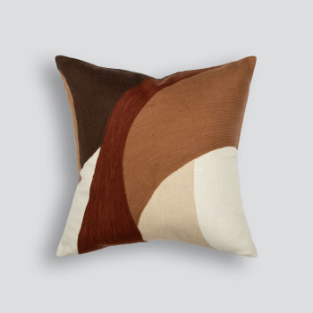 Ollo Ellis Cushion - Feather Inner, Desert