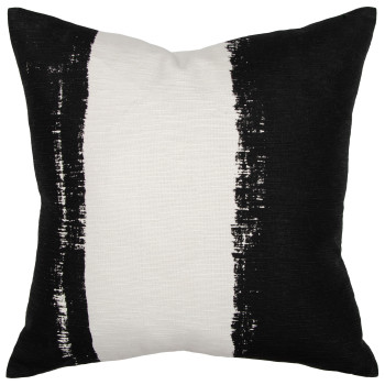 Ollo Asher Cushion - Feather Inner, Black